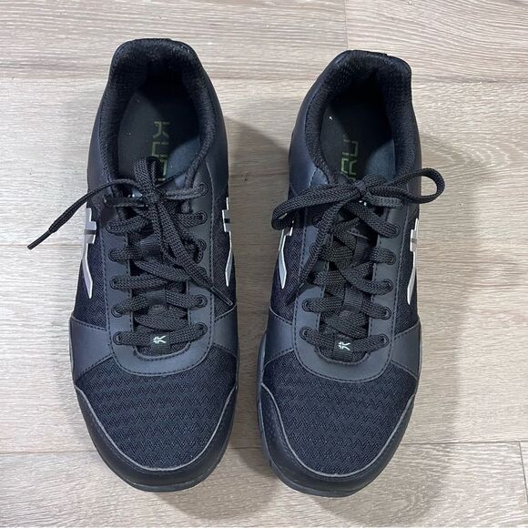 Kuru Quantum Black Wide Toe Box Everyday Sneakers Shoes 11.5 Wide - Picture 2 of 9